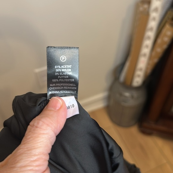 HOUSE OF HARLOW BLACK SATIN MINI DRESS WITH LOW BACK SIZE 2 - Picture 8 of 8